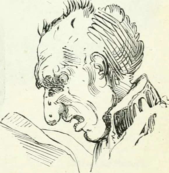 An illustration from Revue comique à l'usage des gens sérieux, 1848, leaf 516