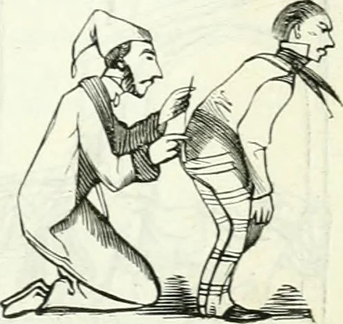 An illustration from Revue comique à l'usage des gens sérieux, 1848, leaf 524