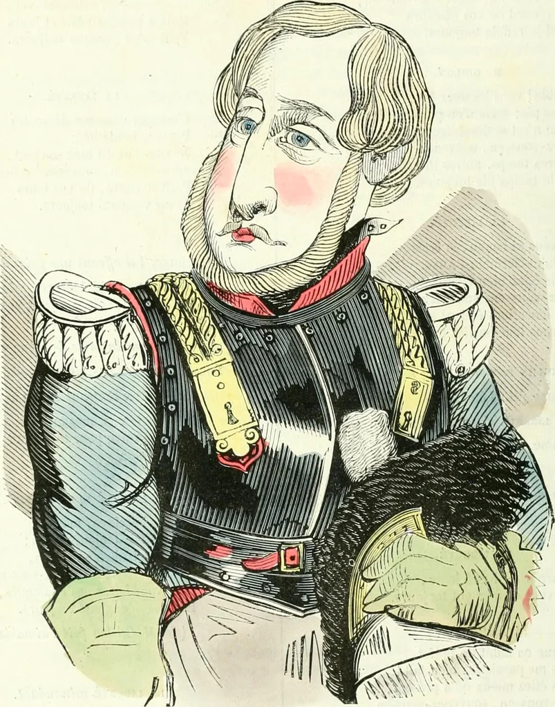 An illustration from Revue comique à l'usage des gens sérieux, 1848, leaf 527