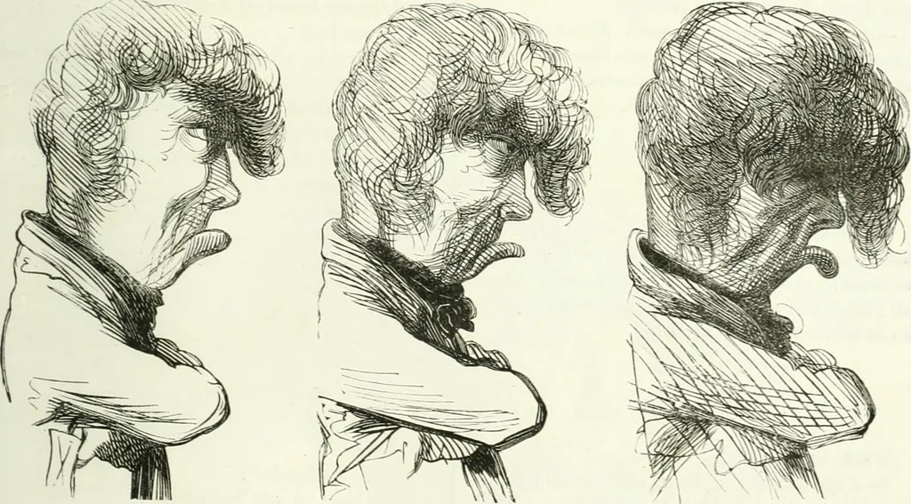 An illustration from Revue comique à l'usage des gens sérieux, 1848, leaf 548