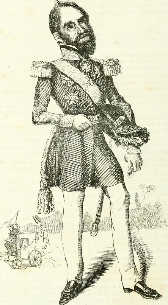 An illustration from Revue comique à l'usage des gens sérieux, 1848, leaf 559