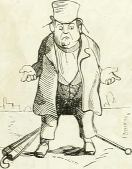 An illustration from Revue comique à l'usage des gens sérieux, 1848, leaf 572