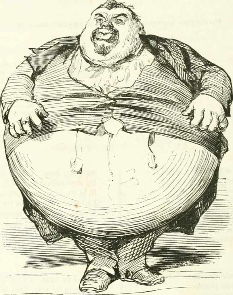 An illustration from Revue comique à l'usage des gens sérieux, 1848, leaf 591