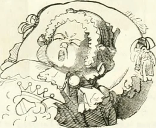 An illustration from Revue comique à l'usage des gens sérieux, 1848, leaf 619