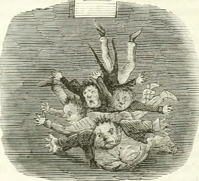 An illustration from Revue comique à l'usage des gens sérieux, 1848, leaf 623