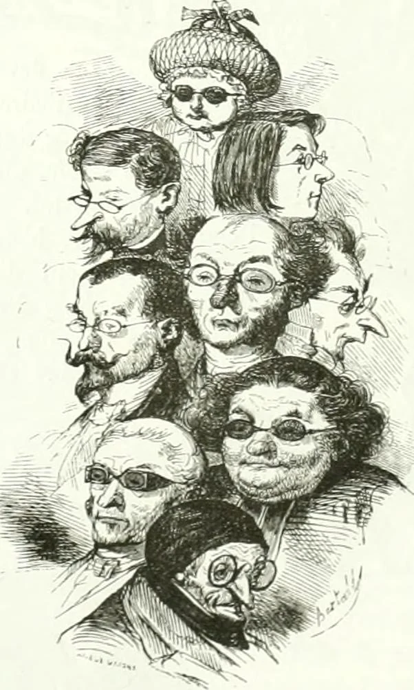 An illustration from Revue comique à l'usage des gens sérieux, 1848, leaf 63