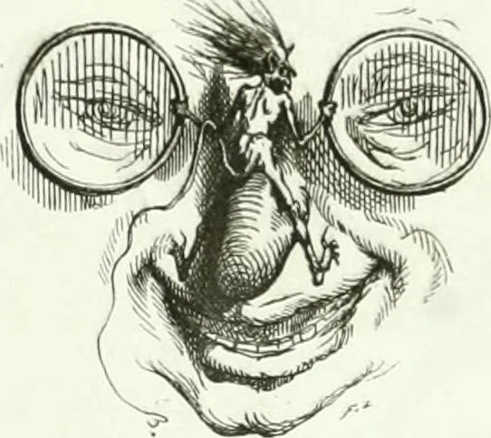 An illustration from Revue comique à l'usage des gens sérieux, 1848, leaf 66