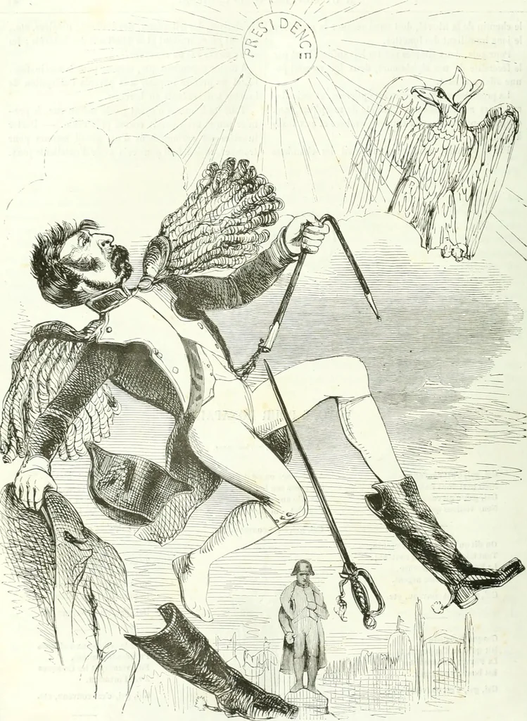 An illustration from Revue comique à l'usage des gens sérieux, 1848, leaf 67