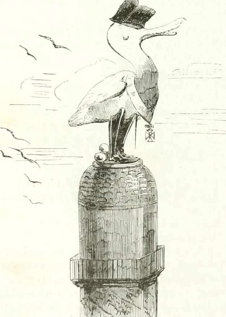 An illustration from Revue comique à l'usage des gens sérieux, 1848, leaf 71