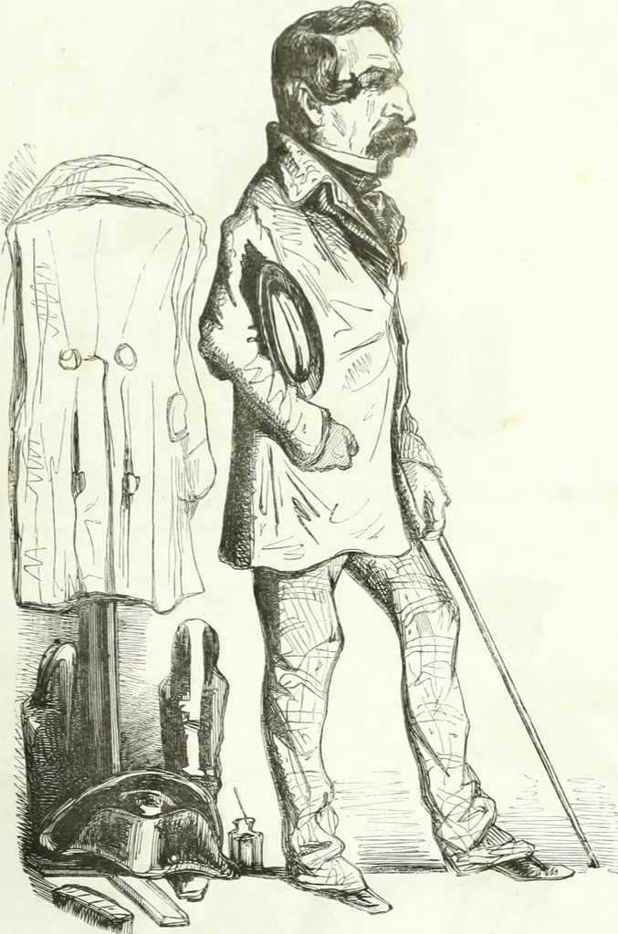 An illustration from Revue comique à l'usage des gens sérieux, 1848, leaf 76