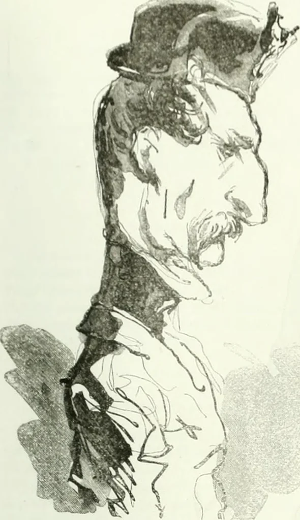An illustration from Revue comique à l'usage des gens sérieux, 1848, leaf 80