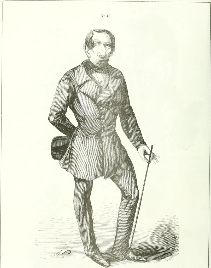 An illustration from Revue comique à l'usage des gens sérieux, 1848, leaf 81