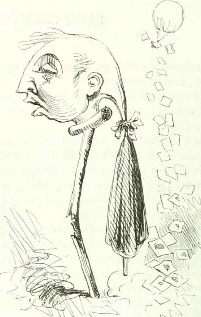 An illustration from Revue comique à l'usage des gens sérieux, 1848, leaf 93