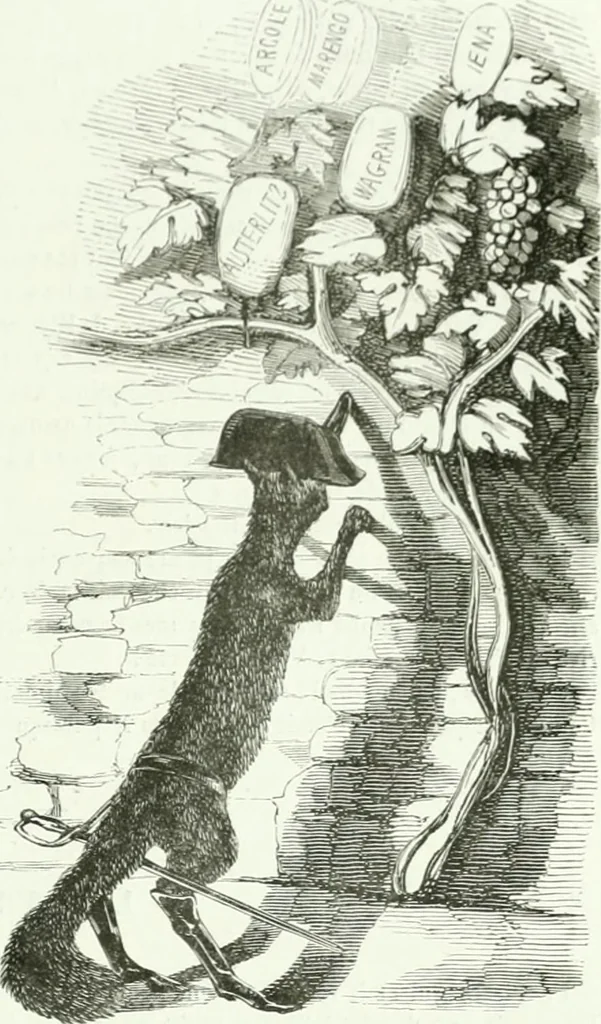 An illustration from Revue comique à l'usage des gens sérieux, 1848, leaf 96