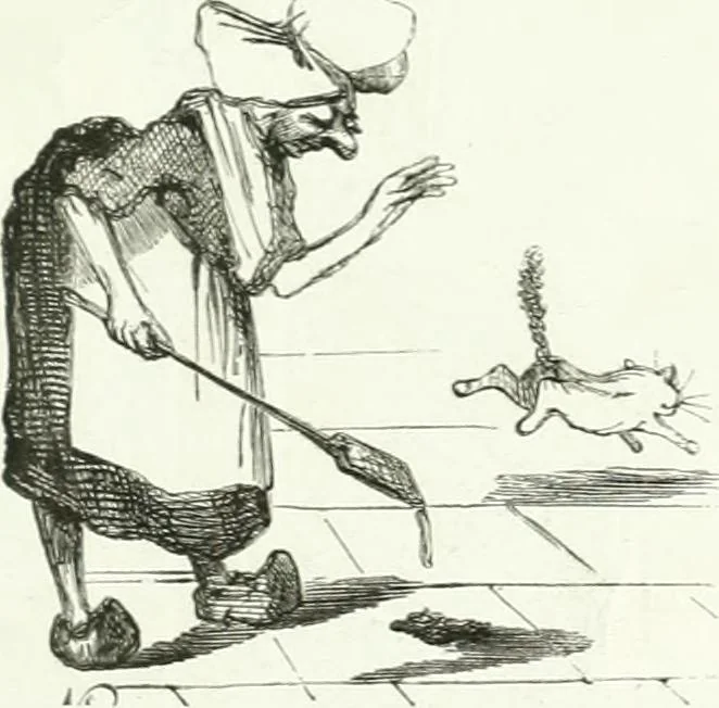 An illustration from Revue comique à l'usage des gens sérieux, 1848, leaf 98