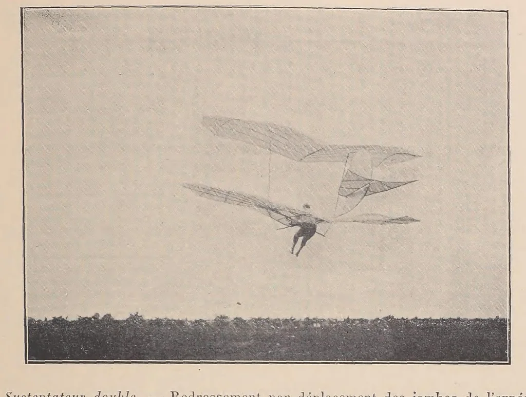 An illustration from Revue de l'aéronautique théorique et appliquée, 1888, leaf 33
