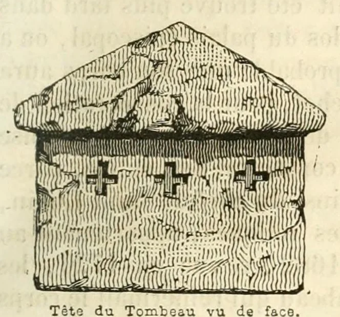 An illustration from Revue de l'art chrétien, 1857, leaf 125