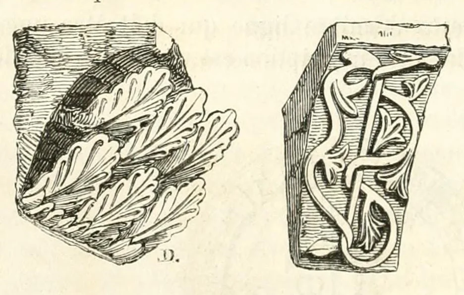 An illustration from Revue de l'art chrétien, 1857, leaf 222