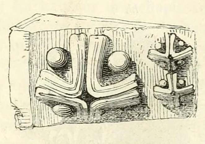 An illustration from Revue de l'art chrétien, 1857, leaf 223