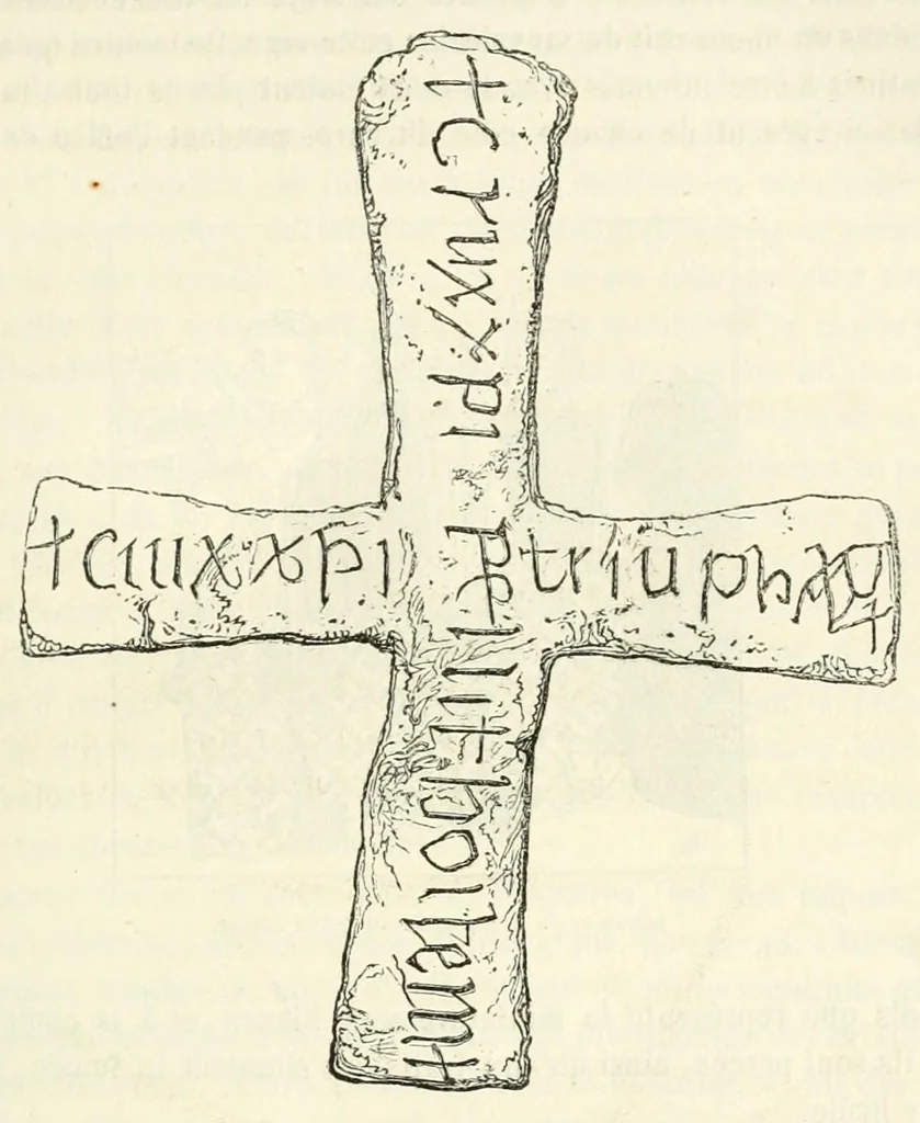 An illustration from Revue de l'art chrétien, 1857, leaf 303