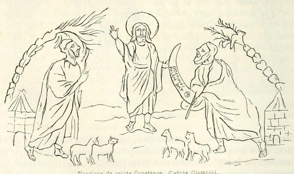 An illustration from Revue de l'art chrétien, 1857, leaf 316