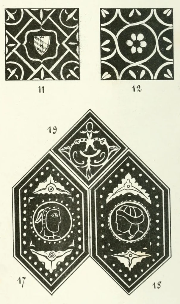 An illustration from Revue de l'art chrétien, 1857, leaf 504