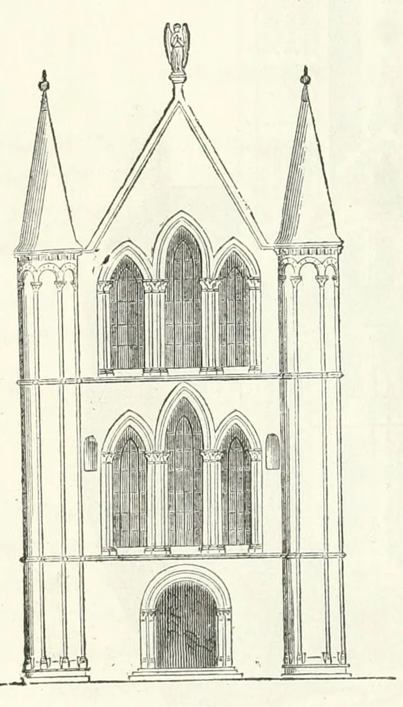 An illustration from Revue de l'art chrétien, 1857, leaf 572