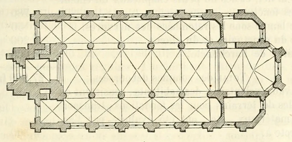 An illustration from Revue de l'art chrétien, 1857, leaf 81