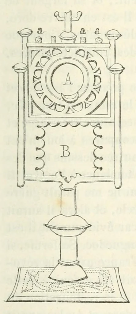An illustration from Revue de l'art chrétien, 1857, leaf 17