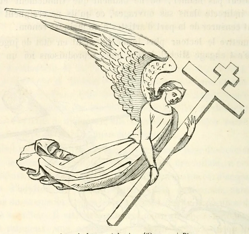 An illustration from Revue de l'art chrétien, 1857, leaf 242