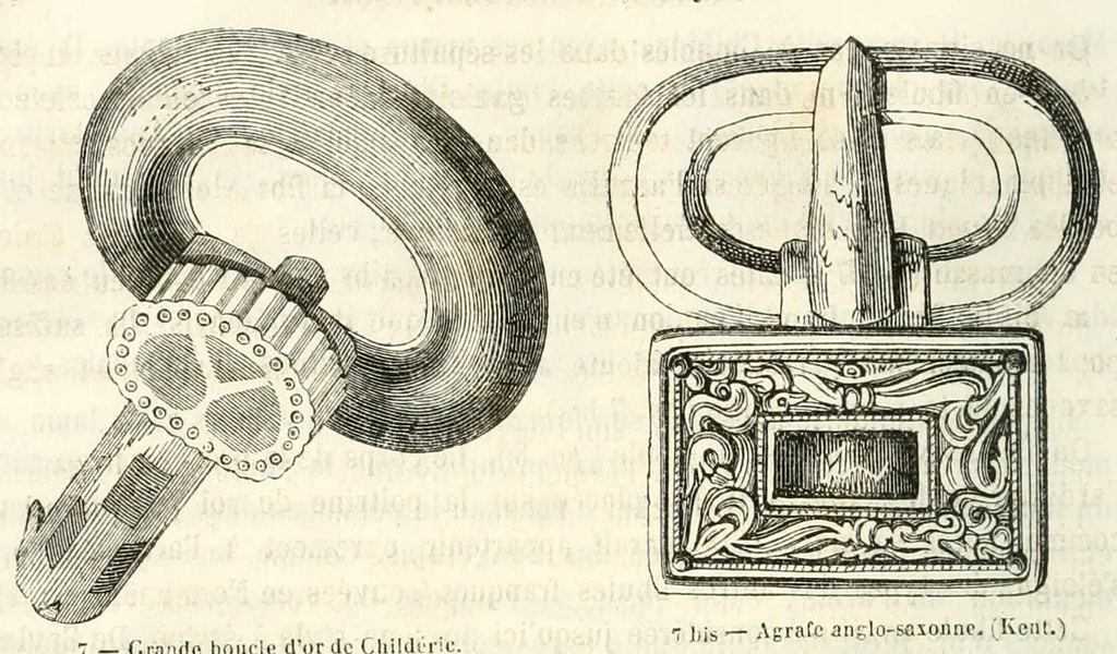 An illustration from Revue de l'art chrétien, 1857, leaf 496