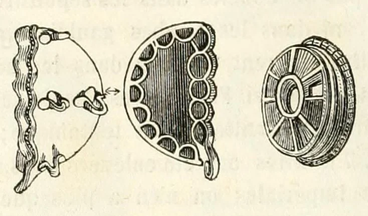 An illustration from Revue de l'art chrétien, 1857, leaf 498