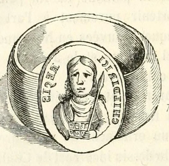An illustration from Revue de l'art chrétien, 1857, leaf 498