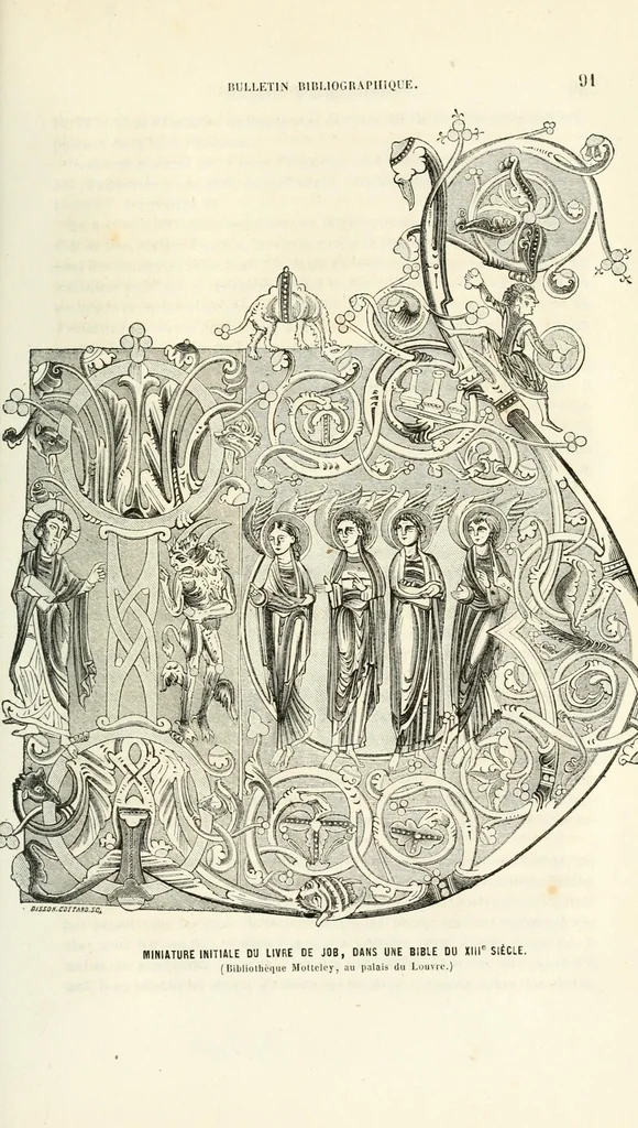 An illustration from Revue de l'art chrétien, 1857, leaf 99