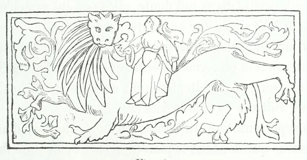 An illustration from Revue de l'art chrétien, 1857, leaf 149
