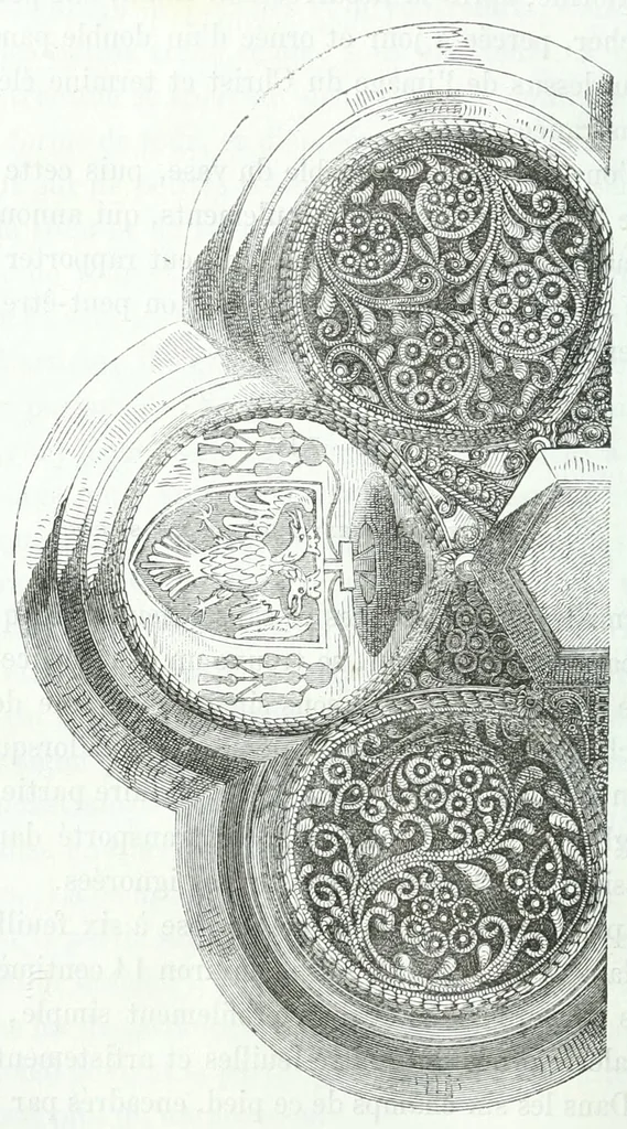 An illustration from Revue de l'art chrétien, 1857, leaf 472