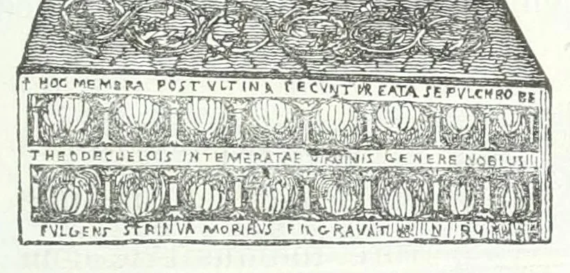 An illustration from Revue de l'art chrétien, 1857, leaf 559