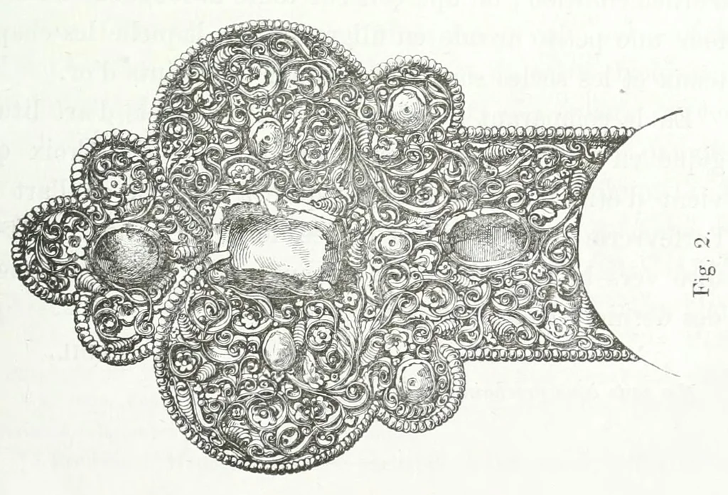 An illustration from Revue de l'art chrétien, 1857, leaf 79