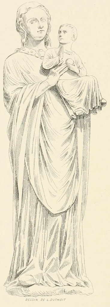 An illustration from Revue de l'art chrétien, 1857, leaf 12