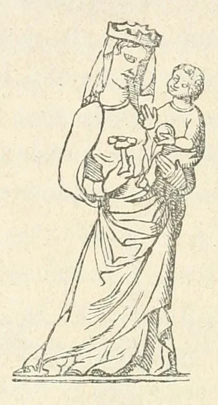 An illustration from Revue de l'art chrétien, 1857, leaf 262