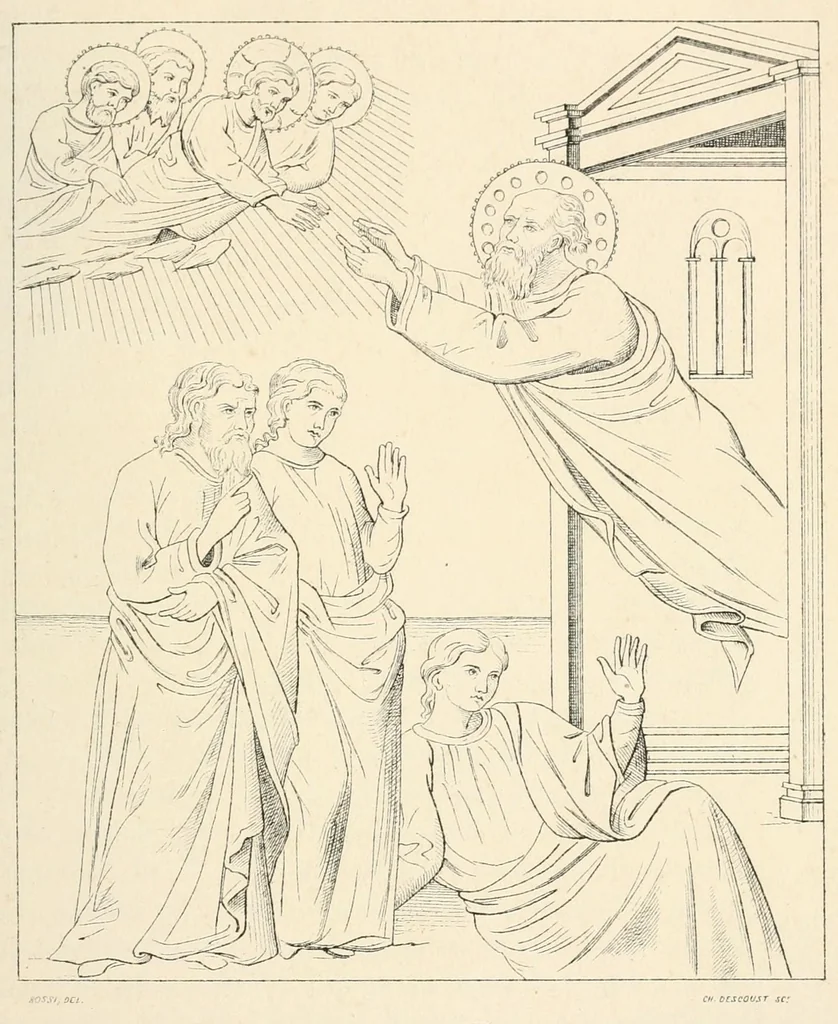 An illustration from Revue de l'art chrétien, 1857, leaf 269