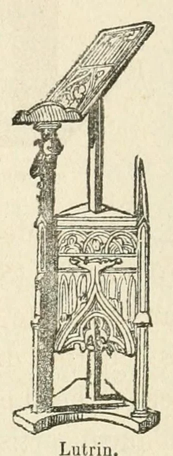 An illustration from Revue de l'art chrétien, 1857, leaf 40