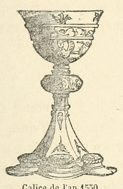 An illustration from Revue de l'art chrétien, 1857, leaf 47