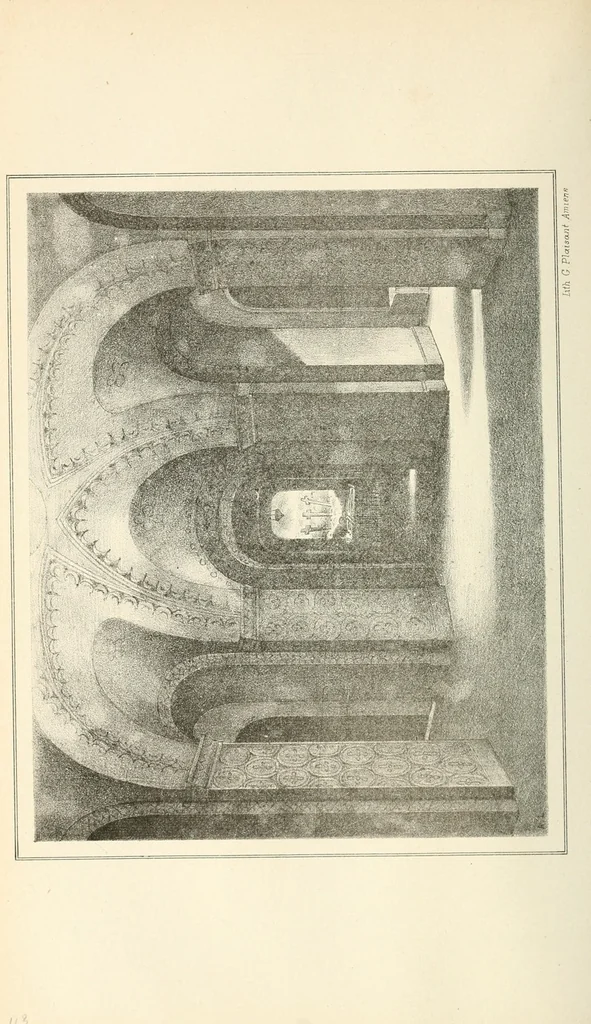 An illustration from Revue de l'art chrétien, 1857, leaf 124