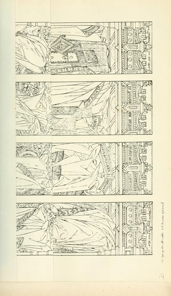 An illustration from Revue de l'art chrétien, 1857, leaf 181