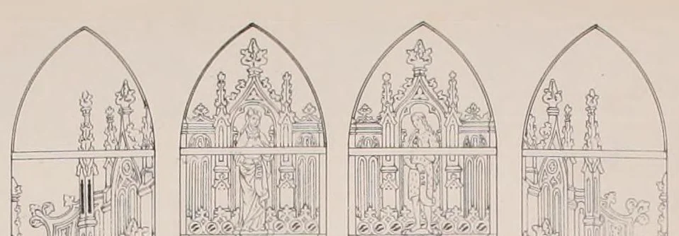 An illustration from Revue de l'art chrétien, 1857, leaf 182