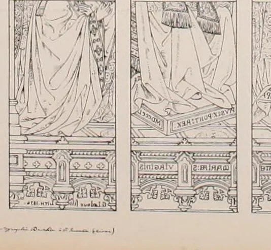 An illustration from Revue de l'art chrétien, 1857, leaf 182