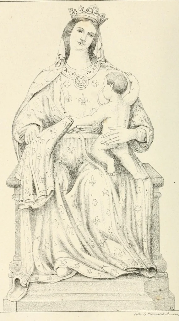 An illustration from Revue de l'art chrétien, 1857, leaf 240