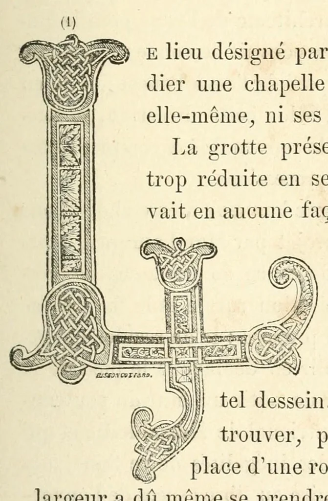 An illustration from Revue de l'art chrétien, 1857, leaf 299