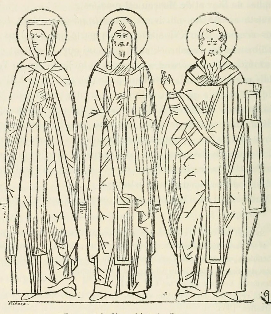 An illustration from Revue de l'art chrétien, 1857, leaf 164